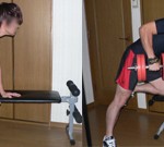 ワンハンドダンベルローイング-広背筋を鍛える-